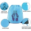 Wholesale waterproof custom high quality gym sack backpack drawstring ballet shoe bag