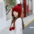 Import wholesale women acrylic wool winter knitting hat ribbed skully snow hat pom pom hemp beanie with earflap tuque from China