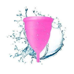 Wholesale Women Monthly Period Used Medical Grade Silicone Menstrual Cup