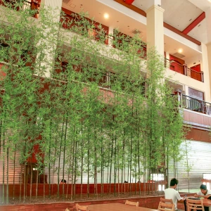 Wholesaler popular Artificial Bamboo Tree For Garden Landscaping Artificial plant decor