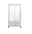 Import Wholesales Sparkle Mirrored Wardrobe 2 Door 4 Drawer Chest For Home Hotel from China