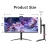 Import Wide Screen 30 inch 2K screen core i7 12700K pc mononblock desktop computer for gaming all in one computer from China