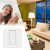 Import WIFI control switch National standard  push button switch 1 gang wall light smart remote control switch from China