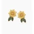 Import Wild Elf handmade oil drop small daisy flowers imitation pearl temperament earrings from China