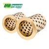Wingold JDB Bronze With Non-liquid Lubricant Linear Graphite Copper Bearings From Copper Graphite Guide Bushing Factory