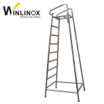 Winlinox swimming pool 4 step ladder with safety rail