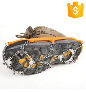 Winter Climbing Outdoor Safety Reusable Anti-slip Ice Crampons For Shoes
