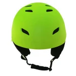 Winter sports ABS ski helmet against snowboard and skiing with band for goggles