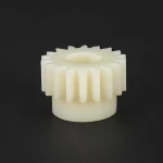 Wiper motor plastic spiral bevel gear
