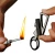Import Wollet New Design Flint Lighter Keyring Ring Gas Silver Keychain Lighter from China