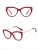 Import Women Eyewear Frame, TR90 Round Frame, Mirror Female Metal Glasses Eyeglasses from China