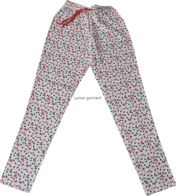 Women sleep wear summer pajamas pyjama set cotton pajama pants