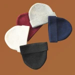 Women Winter Beret Rib Knitting Cashmere Hat