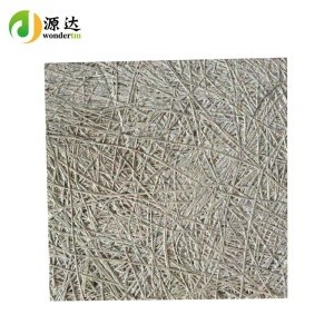 WONDER Factory Control Sound And Eliminate Noise Wall Finish Wood Wool Acoustic Panels For Banquet Interior in China