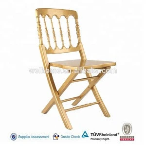 Wood Chateau Folding Chair for wedding and other event