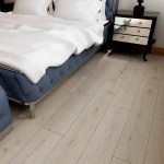 Wood Plastic Floors Wood Grain Click System Vinyl WPC Flooring
