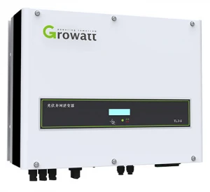 World TOP3 Brand GroWatt High Efficiency grid tie on grid Solar Power Inverter Direct Sale
