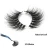 Import Worldbeauty wholesale private label eyelashes clear band Korean silk PBT fiber 3D faux mink lashes from China