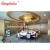 Import WT-PA-03 Ronghetai hotel current fashionable restaurant furniture table and chairs  10 seater dining table from China