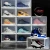 Import XingYou Dustproof Resistant Stackable Plastic Transparent Shoe Organizer Box Stackable Magnetic from China