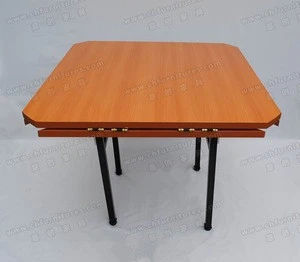 YC-T46 Banquet restaurant Plywood round Square folding table