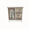 YC14A05 Quality-assured excellent material four drawer one door cabinet/sideboard