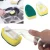 Import YDM Kitchen Cleaning Brush Scrubber Dish Washing Brushes With Refill Liquid Soap Dispenser Kitchen Cleaning Accessories from China
