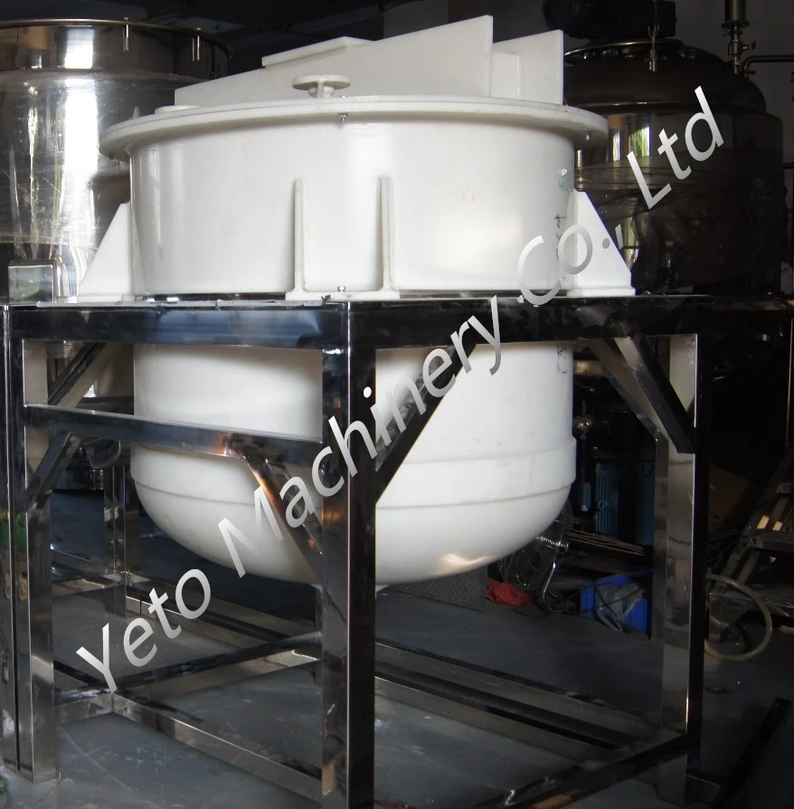 Yeto Liquid mixing Polypropylene Anti Corrosion Mixer Tank Equipment for Strong Acid and Corrosive Products