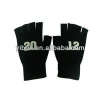 Zhejiang Magic free open toe black fashion words or figure cotton sport gloves european size happy hand gloves