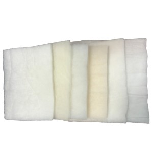 Zhongchao customized Eco-friendly polyester cotton batting wadding cellulosic fiber