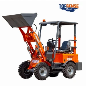 Cheap 400kg-1ton Mini wheel loaders mini front end loader small electric loader best price