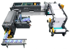 CHM-A4-2 Compact A4 cut size sheeting and packaging production line