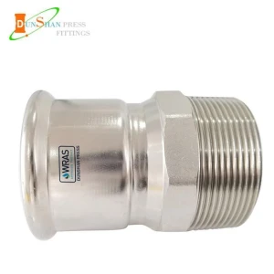 M profileAdapter with Male Threaded End stainless steel 304/316L
