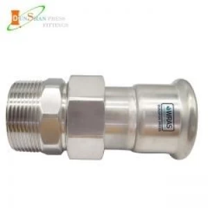 (Propress × Female ) Adapter With Female Thread Stainless Steel