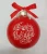Import Christmas baubles with logo,hand painted logo balls,Christmas ornaments with logo from China