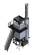 Pyrolysis Kiln EcoShell