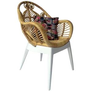 Rattan wood  Dining Chair