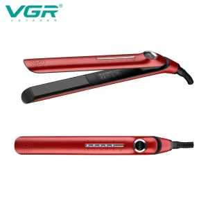VGR V-556R double floating salon professional electric ceramic coating hair straightener power cord hair iron