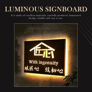 Senchun Store Signs Illuminated Signs Illuminated Light Boxes Customized Products