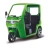 L2e EEC open electric tricycle tuktuk golf cart