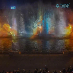 Water Screen Fountain for Outdoor Shows