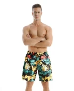 Custom Summer men's beach short swimming wear short Water Color  Shorts Swim Short Beach Swimwear Shorts For Men