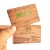 Import RFID Wooden Card , NFC Bamboo Chip 13.56mhz 1k card,hotel locking rfid smart card from China