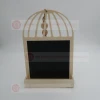 Wooden frame with black painting
