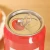 Custom Logo Food Grade Plastic Soda Can 210ML Transparent Pet Beverage Can With Easy Open Lid