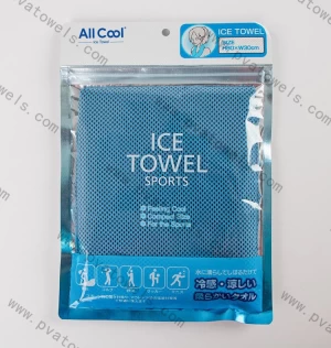 Sport cooling towel – Printed Valve Bag-SCT006