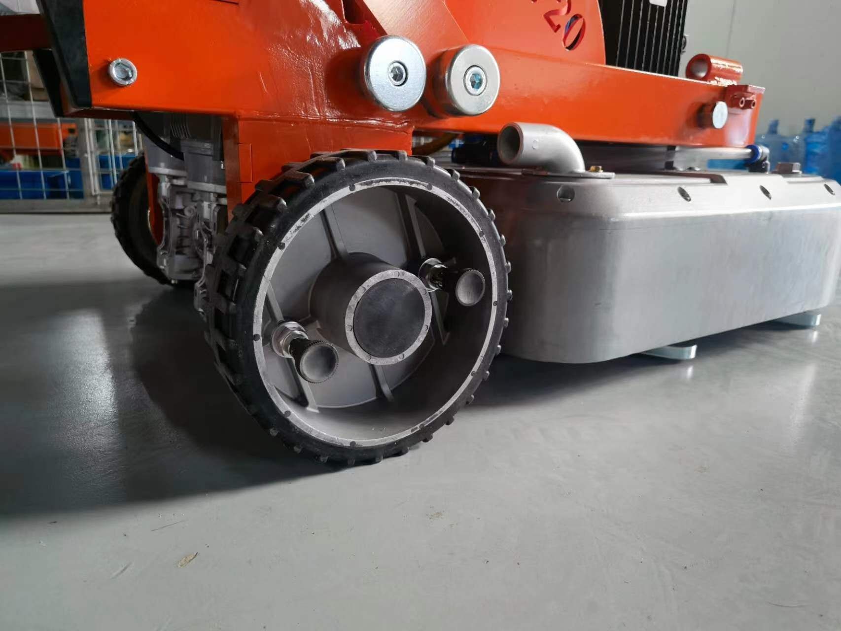 TECHTONGDA Industrial Concrete Floor Grinder – 5HP, 220V – Diamond Grinding Head / Polishing Pads
