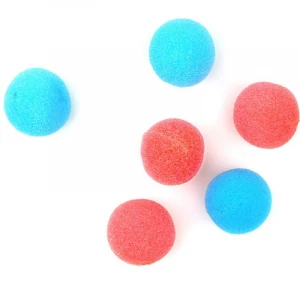 Boomwow blue pink sponge ball perfect for gender reveal party﻿