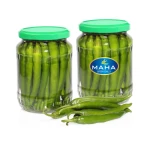 Preserved Green Peppers / Chillies
