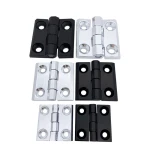 CL226 Cabinet Door Sealing Hinges Zinc Alloy Exterior Coaxial 180 Degree Hinge